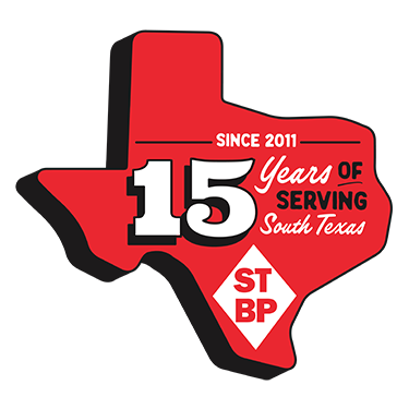 STBP 15 year logo